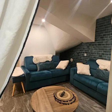 Jane Dans Le Loft Bleu Accommodatie bij particulieren Sablons (Drome)